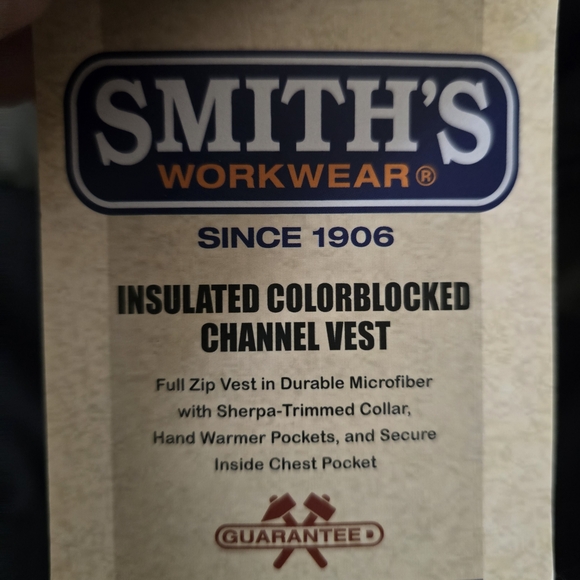BNWT SMITH Insulated Colorblock Vest - Picture 3 of 8